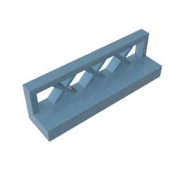 Gobricks,Fence 1 x 4 x 1,3633