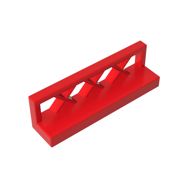 Gobricks,Fence 1 x 4 x 1,3633