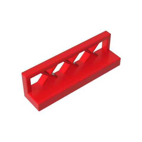Gobricks,Fence 1 x 4 x 1,3633
