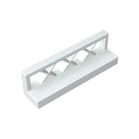 Gobricks,Fence 1 x 4 x 1,3633