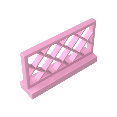 Gobricks,Fence 1 x 4 x 2,3185