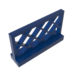Gobricks,Fence 1 x 4 x 2,3185