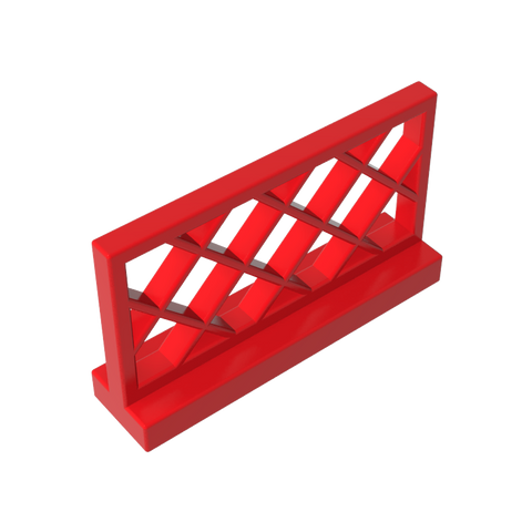 Gobricks,Fence 1 x 4 x 2,3185