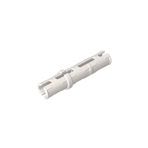 Gobricks,Technic Pin Long with Friction Ridges Lengthwise, 2 Center Slots,6558