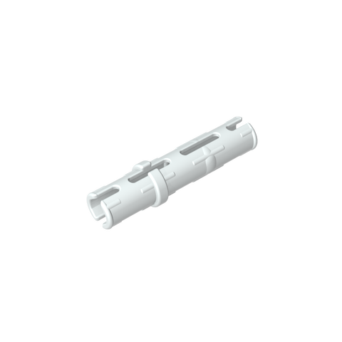 Gobricks,Technic Pin Long with Friction Ridges Lengthwise, 2 Center Slots,6558