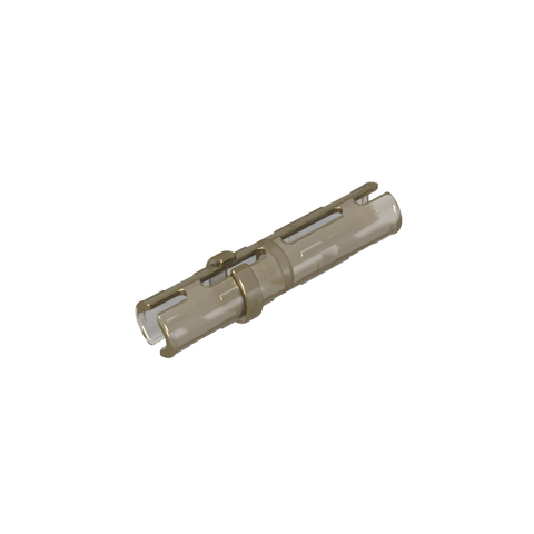 Gobricks,Technic Pin Long with Friction Ridges Lengthwise, 2 Center Slots,6558