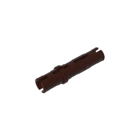 Gobricks,Technic Pin Long with Friction Ridges Lengthwise, 2 Center Slots,6558
