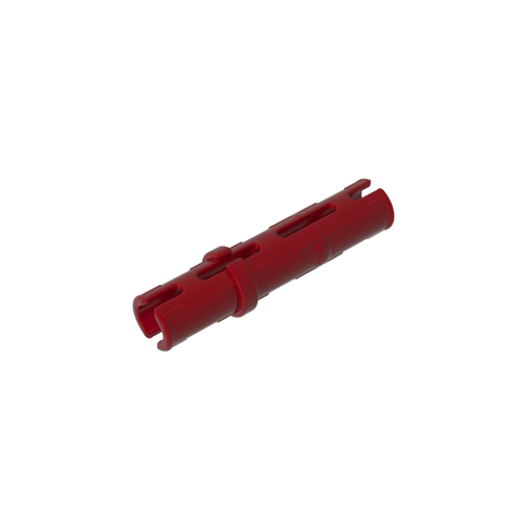 Gobricks,Technic Pin Long with Friction Ridges Lengthwise, 2 Center Slots,6558