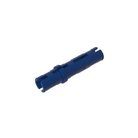 Gobricks,Technic Pin Long with Friction Ridges Lengthwise, 2 Center Slots,6558