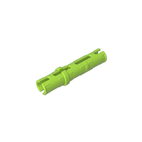 Gobricks,Technic Pin Long with Friction Ridges Lengthwise, 2 Center Slots,6558