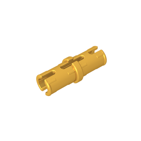 Gobricks,Technic Pin with Friction Ridges Lengthwise and Center Slots,2780