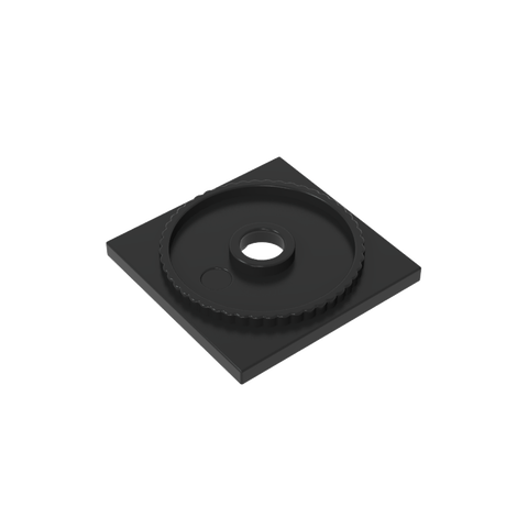 Gobricks,Turntable 4 x 4 Square Base, Locking,61485
