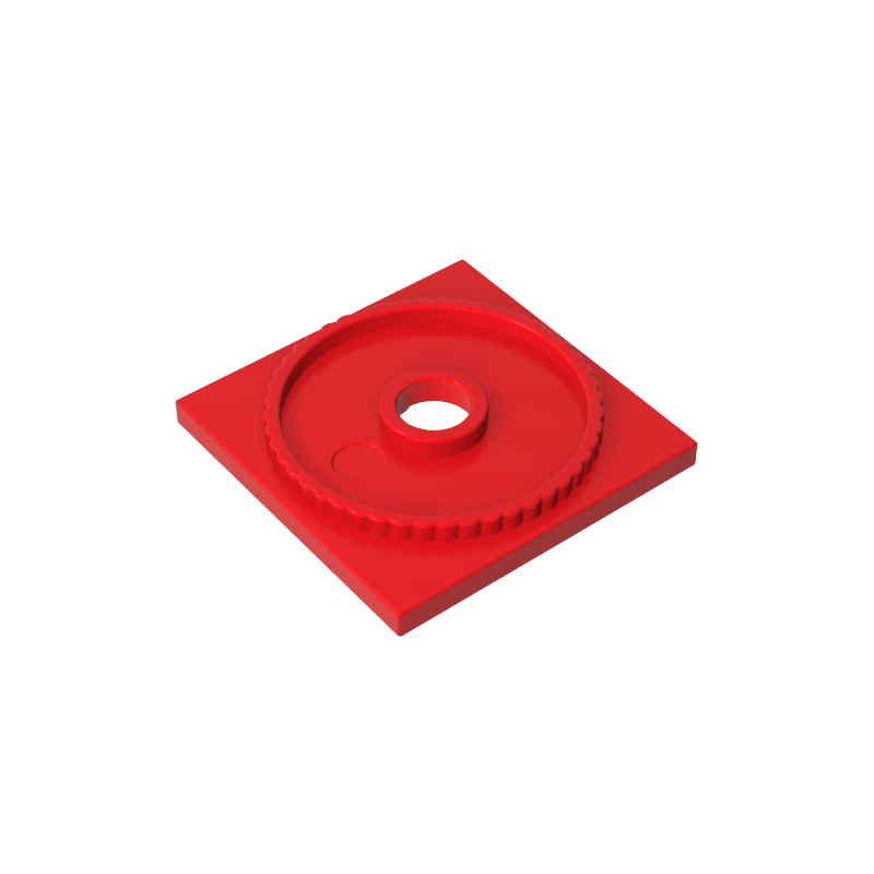 Gobricks,Turntable 4 x 4 Square Base, Locking,61485