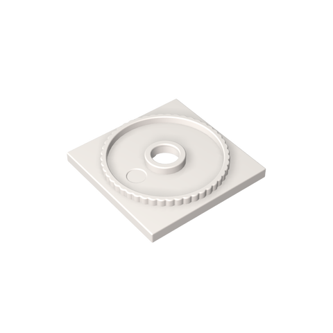 Gobricks,Turntable 4 x 4 Square Base, Locking,61485