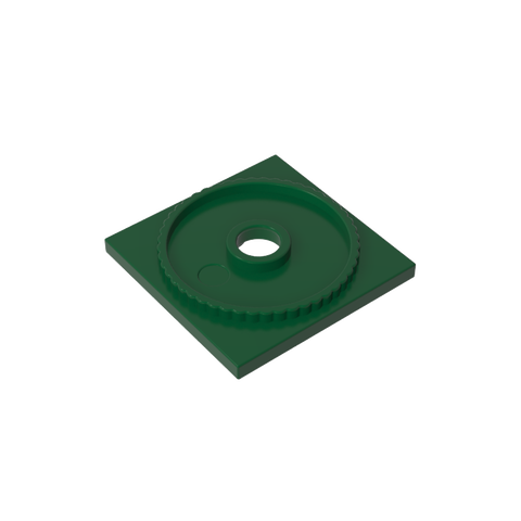 Gobricks,Turntable 4 x 4 Square Base, Locking,61485