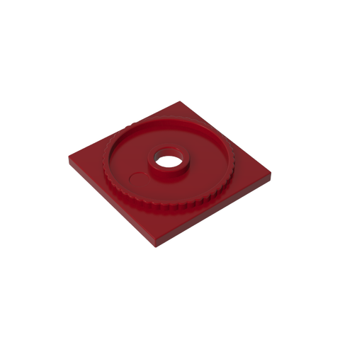 Gobricks,Turntable 4 x 4 Square Base, Locking,61485