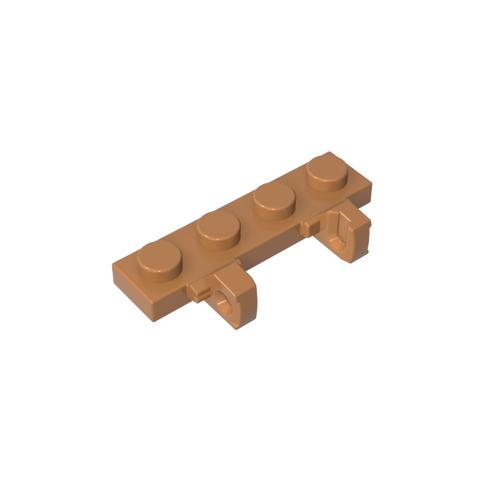 Gobricks,Hinge Plate 1 x 4 Locking Dual 1 Finger,44568,51483
