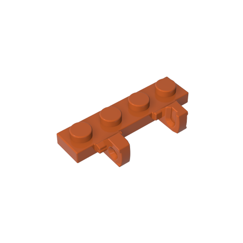 Gobricks,Hinge Plate 1 x 4 Locking Dual 1 Finger,44568,51483