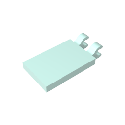 Tile Special 2 x 3 with 2 Clips [Angled Clips],30350