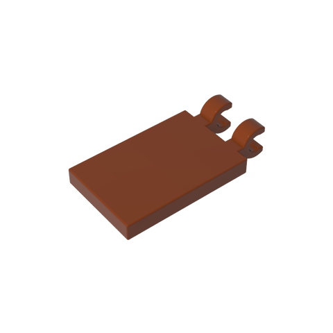 Gobricks,Tile Special 2 x 3 with 2 Clips [Angled Clips],30350,30350a,30350b,30350c,65886,52809