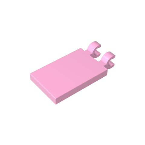 Gobricks,Tile Special 2 x 3 with 2 Clips [Angled Clips],30350,30350a,30350b,30350c,65886,52809