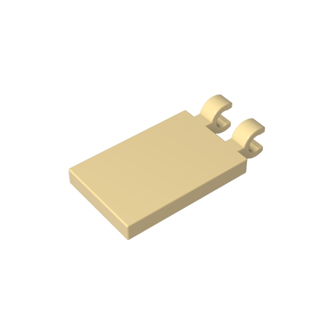 Gobricks,Tile Special 2 x 3 with 2 Clips [Angled Clips],30350,30350a,30350b,30350c,65886,52809