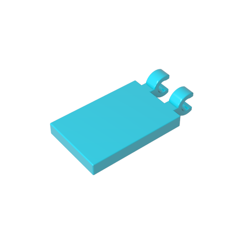 Gobricks,Tile Special 2 x 3 with 2 Clips [Angled Clips],30350,30350a,30350b,30350c,65886,52809