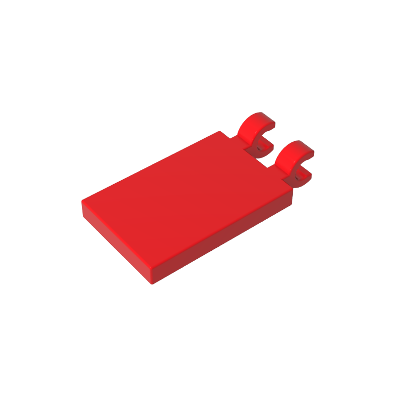 Gobricks,Tile Special 2 x 3 with 2 Clips [Angled Clips],30350,30350a,30350b,30350c,65886,52809