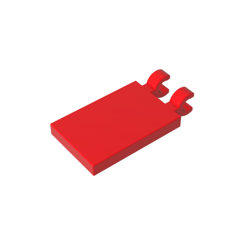 Gobricks,Tile Special 2 x 3 with 2 Clips [Angled Clips],30350,30350a,30350b,30350c,65886,52809