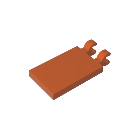 Gobricks,Tile Special 2 x 3 with 2 Clips [Angled Clips],30350,30350a,30350b,30350c,65886,52809