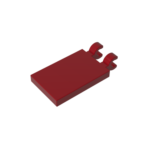 Gobricks,Tile Special 2 x 3 with 2 Clips [Angled Clips],30350,30350a,30350b,30350c,65886,52809
