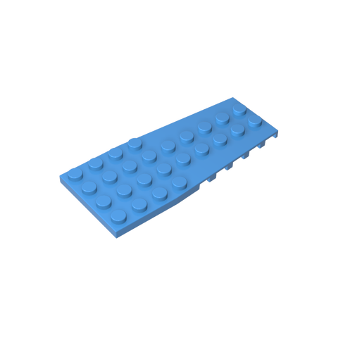 Gobricks,Wedge Plate 4 x 9 with Stud Notches,14181,2413