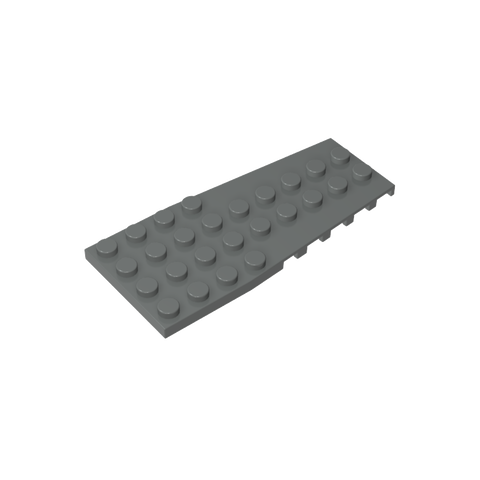 Gobricks,Wedge Plate 4 x 9 with Stud Notches,14181,2413