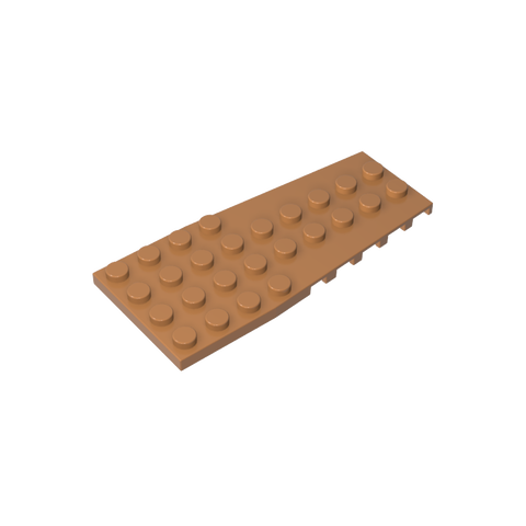 Gobricks,Wedge Plate 4 x 9 with Stud Notches,14181,2413