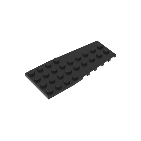 Gobricks,Wedge Plate 4 x 9 with Stud Notches,14181,2413