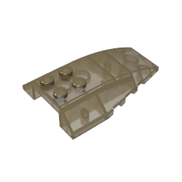 Gobricks,Wedge Curved 6 x 4 Triple,43712