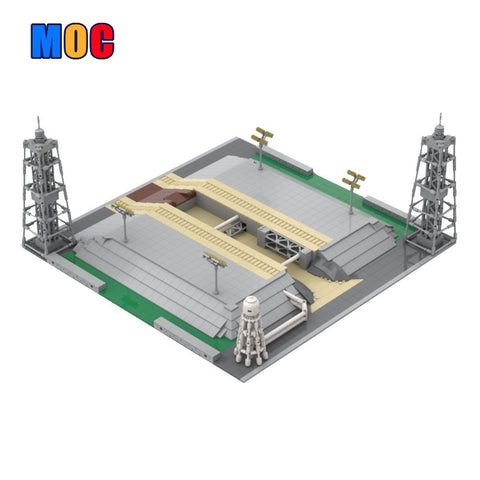 (Gobricks version) 1921PCS MOC-193861 Modular NASA Artemis Space Launch System - Display for set 10341