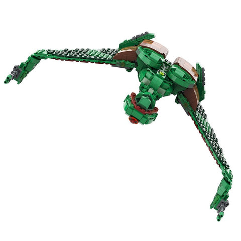 (Gobricks version) 1069pcs MOC-146562 Star Trek Klingon Bird of Prey