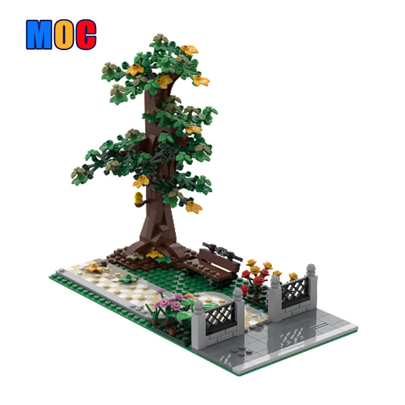 (Gobricks version) 395pcs MOC-135174 Little Park