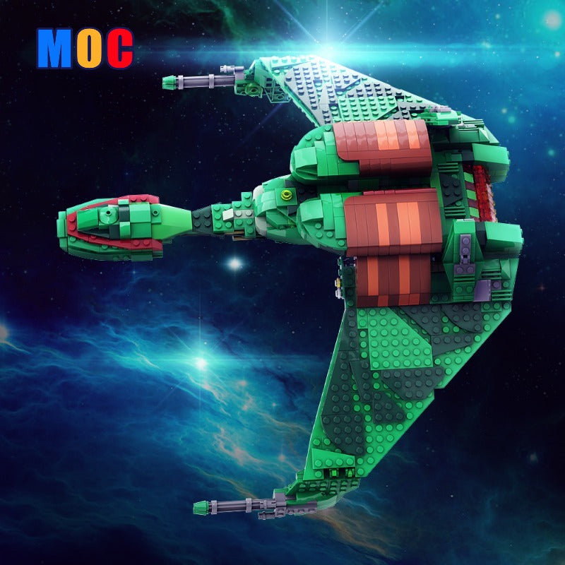 (Gobricks version) 1069pcs MOC-146562 Star Trek Klingon Bird of Prey