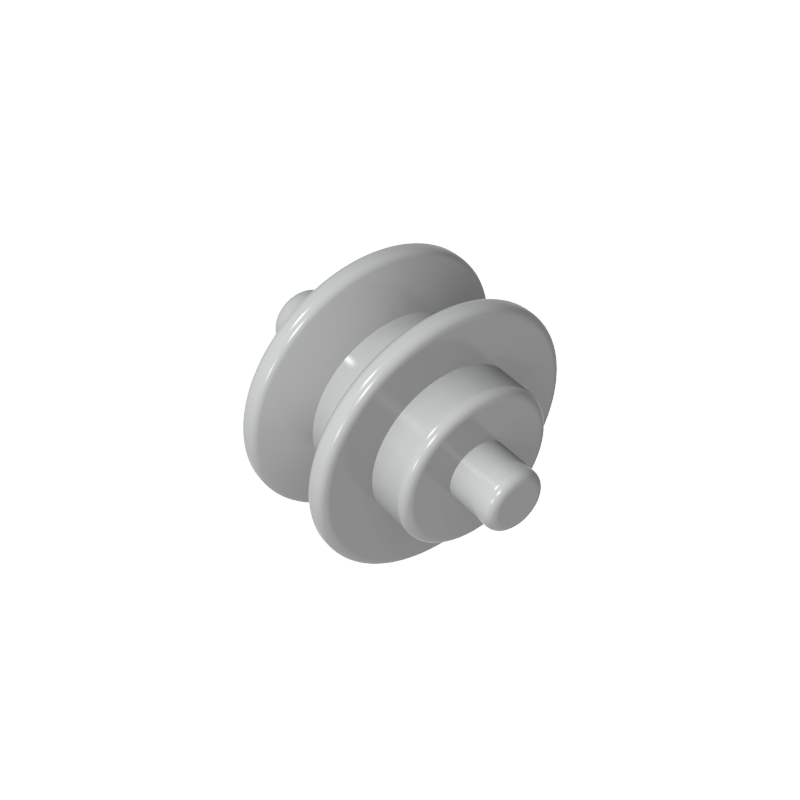 Gobricks,Wheel Centre Small with Stub Axles (Pulley Wheel),3464