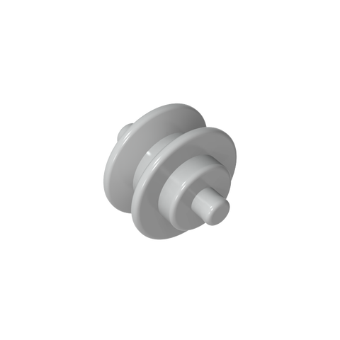 Gobricks,Wheel Centre Small with Stub Axles (Pulley Wheel),3464