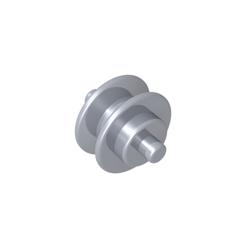 Gobricks,Wheel Centre Small with Stub Axles (Pulley Wheel),3464