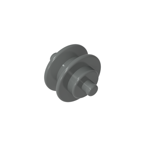 Gobricks,Wheel Centre Small with Stub Axles (Pulley Wheel),3464