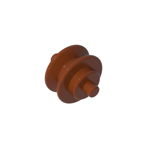 Gobricks,Wheel Centre Small with Stub Axles (Pulley Wheel),3464