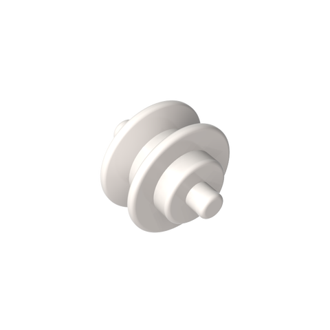 Gobricks,Wheel Centre Small with Stub Axles (Pulley Wheel),3464