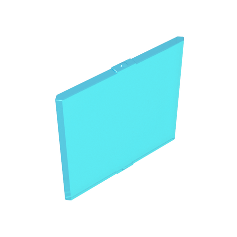 Gobricks,Glass for Window 4 x 4 x 3 Roof,4448