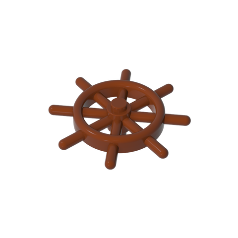 Gobricks,Boat/ Ship Wheel with Slotted Pin,4790b