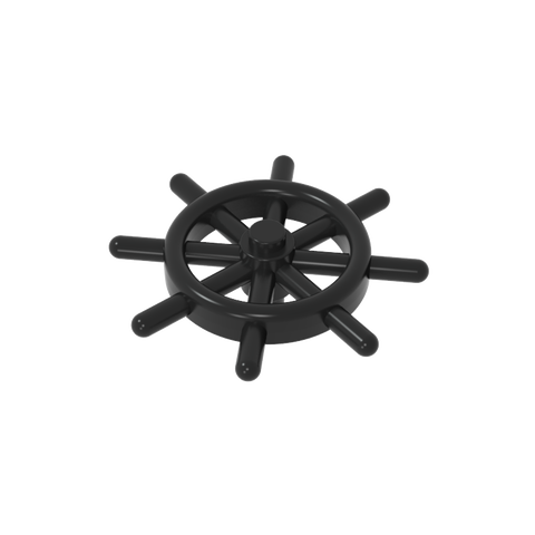Gobricks,Boat/ Ship Wheel with Slotted Pin,4790b