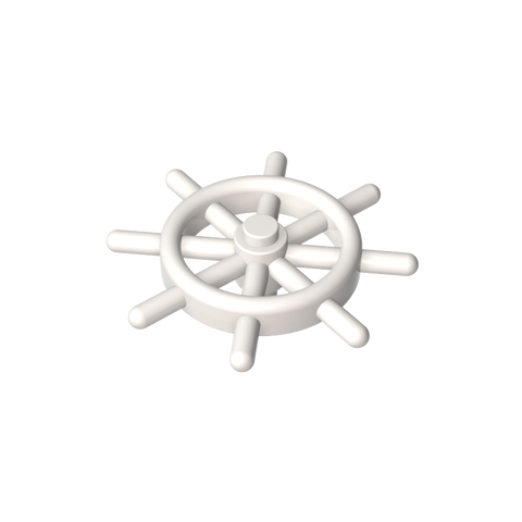 Gobricks,Boat/ Ship Wheel with Slotted Pin,4790b